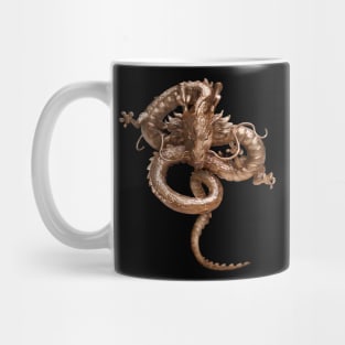 CooL Gold Dragon Mug